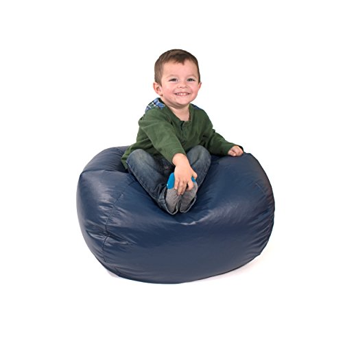Gold Medal Bean Bags 30008446824 Small Leather Look Bean Bag for