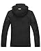 Wantdo Women's Windproof Breathable Jacket Athletes & Outdoor Sportswear,Medium,Black