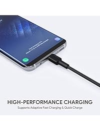 Aukey USB-C a USB 2.0 Cable de carga, Negro