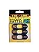 EyeLine Golf Sweet Spot 360 Degree, Instant Feedback on Putting Stroke, Removable Pad Sticks to Putter Face, Black Color (3 Count, Pack of 1)