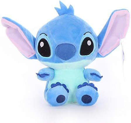 HIGHUP Stuffed & Plush Animals - Kawaii Stitch Plush Doll Toys Anime Lilo and Stitch Stuffed Doll Cute Stich Plush Toys Children Kids Birthday Gift 1 PCs
