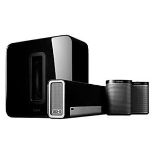 Sonos 5.1 Home Theater System PLAYBAR, SUB, PLAY:1 Wireless Rears Combination 41thQj9vo 2BL