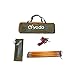 yodo Spacious 3-Season Waterproof Tent for Camping Backpacking, Double Layers with 2 Doors and Rainfly,Olive