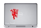 MANCHESTER UNITED RED DECAL VINYL STICKER