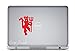 MANCHESTER UNITED RED DECAL VINYL STICKER