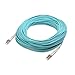 Cable Matters 40Gb OFNP Plenum Rated Multimode Duplex 50/125 OM3 Fiber Cable, Long LC to LC Fiber Optic Cable - 164ft / 50m