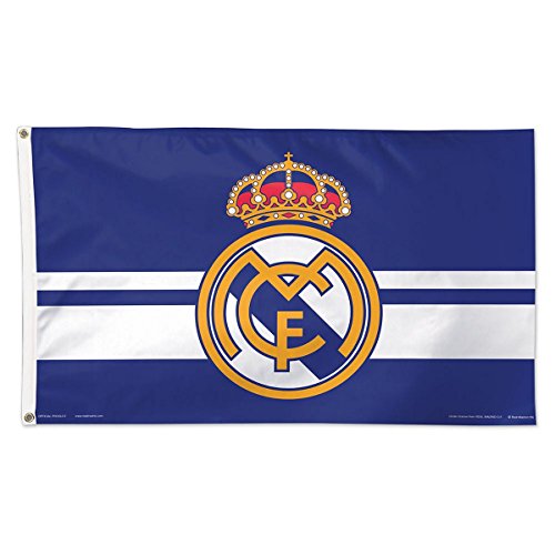Real madrid logo flag
