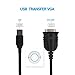 MoMoCity USB 2.0 to RS232 DB9 Serial Male Adapter Converter Cable Supports Windows 10/8/7/Vista/XP/2000/98 and Mac, 3.5 feet