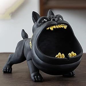 Asbak Home Fighting Dog Tobacco Persoonlijkheid Trend Card Flip Flops Dog – peeling 50,8 x 10,8 x 14,3 cm