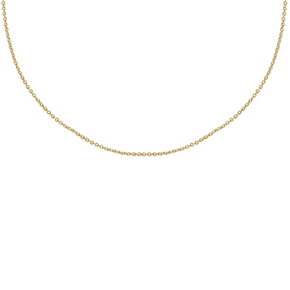 LES POULETTES BIJOUX - Gold Plated Chain 1mm Round Mesh 3 Sizes