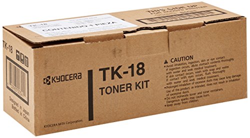 Kyocera TK-18 Toner Kit for Use In Model FS1020D - 7,200 Page Yield
