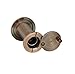 TOGU TG5028YG-SN Solid Brass UL Listed 220-degree Door Viewer with Heavy Duty Privacy Cover for 1-3/5
