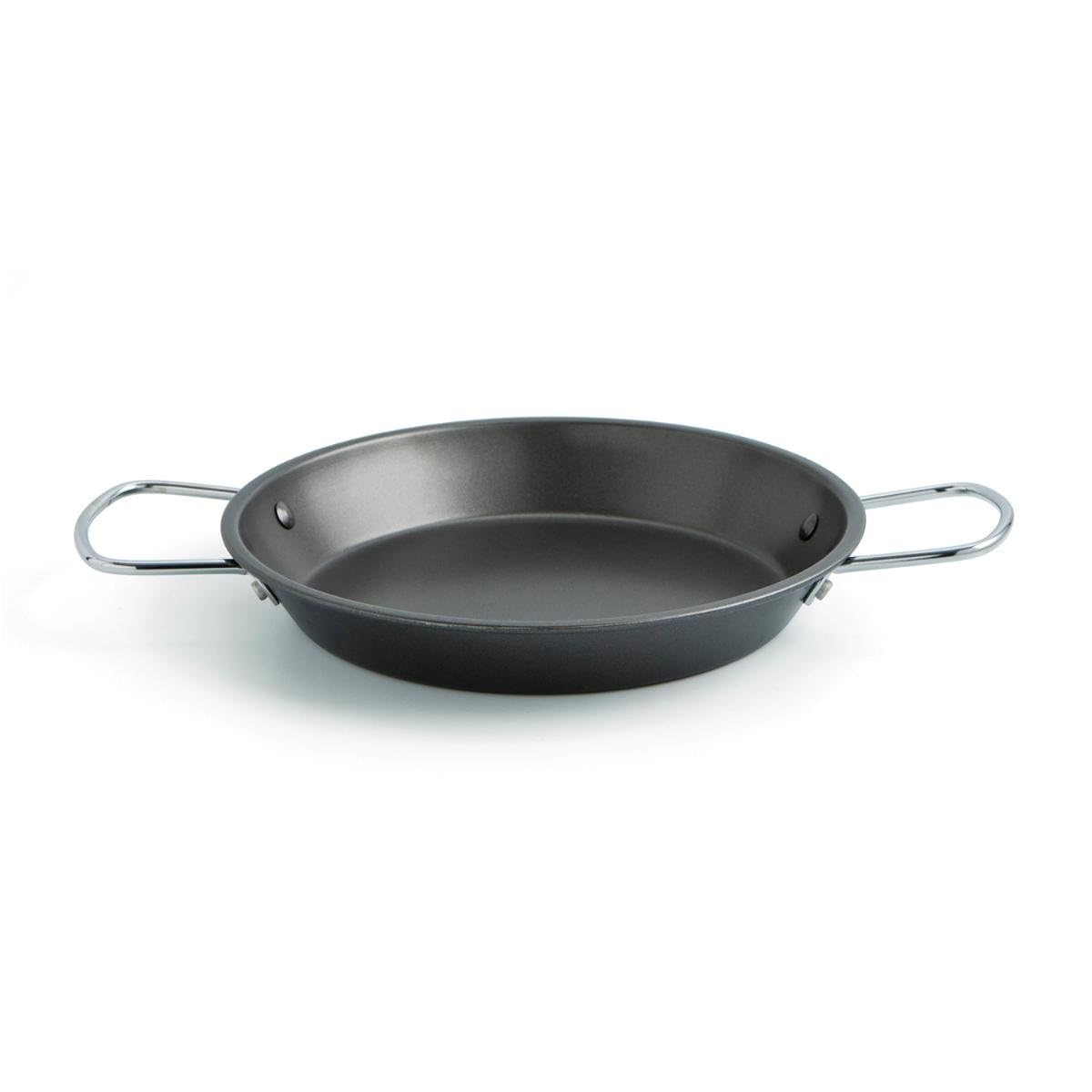 Quid Senia Paellero 6 Servings 15 cm Carbonated Steel Suitable Electric Suitable for Ceramic Hob 2 Layers Non-Stick