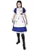 miccostumes Women's Cosplay Costume Set Dress With Bow Halloween(M)