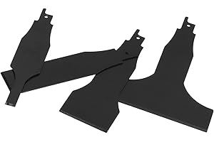 Yctze 4PCS Multifunctional High Carbon Steel Reciprocating Saw Scraper Blades for Tile and Floor Cleaning