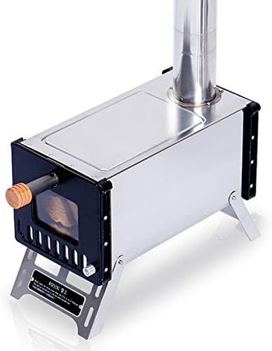 薪ストーブ 収納バッグ付き 煙突つき 折り畳み 軽量 アウトドア キャンプ バーベキュー 暖炉 焚き火台 調理器具 冬キャンプ コンパクト 暖房器具 小型