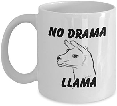 No drama llama - the mug - 11 oz White