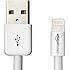 AmazonBasics Apple Certified Lightning to USB Cable - 6 Feet (1.8 Meters), White