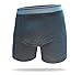 Active50 Men's Incontinence Boxer Brief - Washable, Reusable Underwear, Quick Dry - XLarge