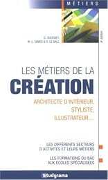 Les  métiers de la création