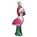 Old World Christmas Zoo and Wildlife Animals Glass Blown Ornaments for Christmas Tree Yard Flamingo