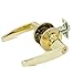 Premium Design Entrance Leverset – Grade 3 – Bright Brass
