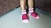 RATIVE Anti Slip Non Skid Slipper Socks with Grips for Baby Toddler Kids Girls (3-5T, 12pairs/RG-72100)