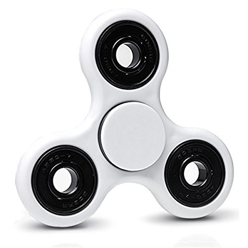 Fidget spinner toy stress reducer amazing fast tri-spin…