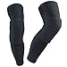 AceList 2 Packs (1 Pair) Protective Compression Wear - Men & Women Basketball Brace Support - Best to Immobilize, Strap & Wrap Knee for Volleyball, Football, Contact Sports - Medium Size - Black