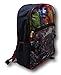 Marvel Avengers Backpack with Detachable Captain America Shield Shaped Insulated Lunch Bag