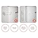 8pk - Finger Pinch Guard - 4pk. Baby Proofing Doors Made Easy with Soft Yet Durable Foam Door Stopper. Prevents Finger Pinch Injuries, Slamming Doors, and Child or Pet from, Child Safety Cabinet Lock