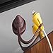 Fashion Products Poo Ice-Cream Shape 3-in-1 Silicone USB Cable Protective Charger Cover, Pack of 3