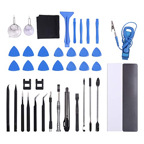 Professional Level Precision Screwdriver Tool Kit,139 in 1 with 98 Magnetic Bits and 41 Repair Tools Such as Flexible Shaft, Magnetic Pad, Suitable for PS4, iPhone, Laptop,MacBook and Computer Repair