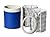 KOOLIO Premium Personal Beverage Cooler, Navy Blue