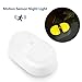 Refoss Wireless Motion Sensor LED Night Light, Cordless Battery Powered, Stick-anywhere, Safe Light for Hallway, Stairs, Bathroom, Bedroom, Kitchen, Closet, Soft Yellow Color