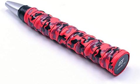 Tennis Grip Anti-Skid Badminton Racquet Grip Sweat Absorbent Tape Wrap Keel Overgrip Fishing Wrapping Non-slip Sweat Band for Outdoor Sports