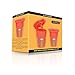 Fill N Save 2 Pack Reusable Carafe K-Cups. 24K Gold Reusable coffee filter for the Keurig 2.0, K200, K300, K400, K500 Series of Machines. Refillable K Carafe Pods (Carafe)