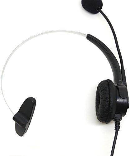 CQtransceiver Call Center Conference Telephone Headset for Aastra 53i 55i 57i 57iCT Phone Mono Headphone