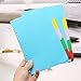 A5 Dividers, eBerry 10 sheets Colored Day Planner Divider Index Page Tab Cards Notebook Accessories,Fresh Style,Match for A5 6-Holes Ring Binders/Filofax Notebook/School Stationery,5 Color(KJ-00300)