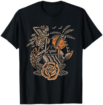 Amazon.com: American Traditional Tattoo Old School Flash Skull
