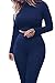Prograce Women Sexy Long Sleeve Crop Tops + High Waist Leggings 2PCS Sets Outfit