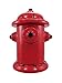Fire Hydrant Ceramic Cookie Jar Fireman Firefighter