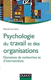 Psychologie du travail et des organisations