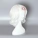 New Anime Tokyo Ghoul Juuzou Suzuya Wig Short Curly White Color Cosplay Wig