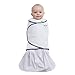 HALO 100% Cotton SleepSack Swaddle, Navy Pin Dot, Small