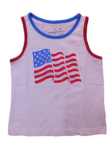 Jumping Beans Infant & Toddler Boys Patriotic US Flag Tank Top Muscle Shirt 12m