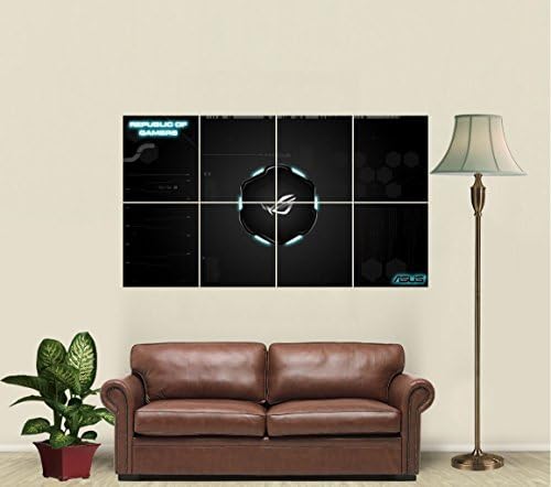 Asus Republic Of Gamers Repositionable Peel &amp; Stick Poster FW86910