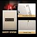Home Security Lock Gun Box Electronic Digital Flat Recessed Wall Safe