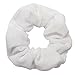 Whavel 12 Pack Hair Scrunchies Velvet Elastics Scrunchy Bobbles Soft Hair Bands Hair Ties, Black & White