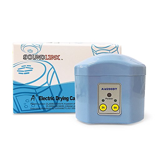 SOUNDLINK 3/6 Hour Timer Hearing Aids Dryer Dehumidifier Drying Box Case Drybox Protect Hearing Aids - Thumbnail 7